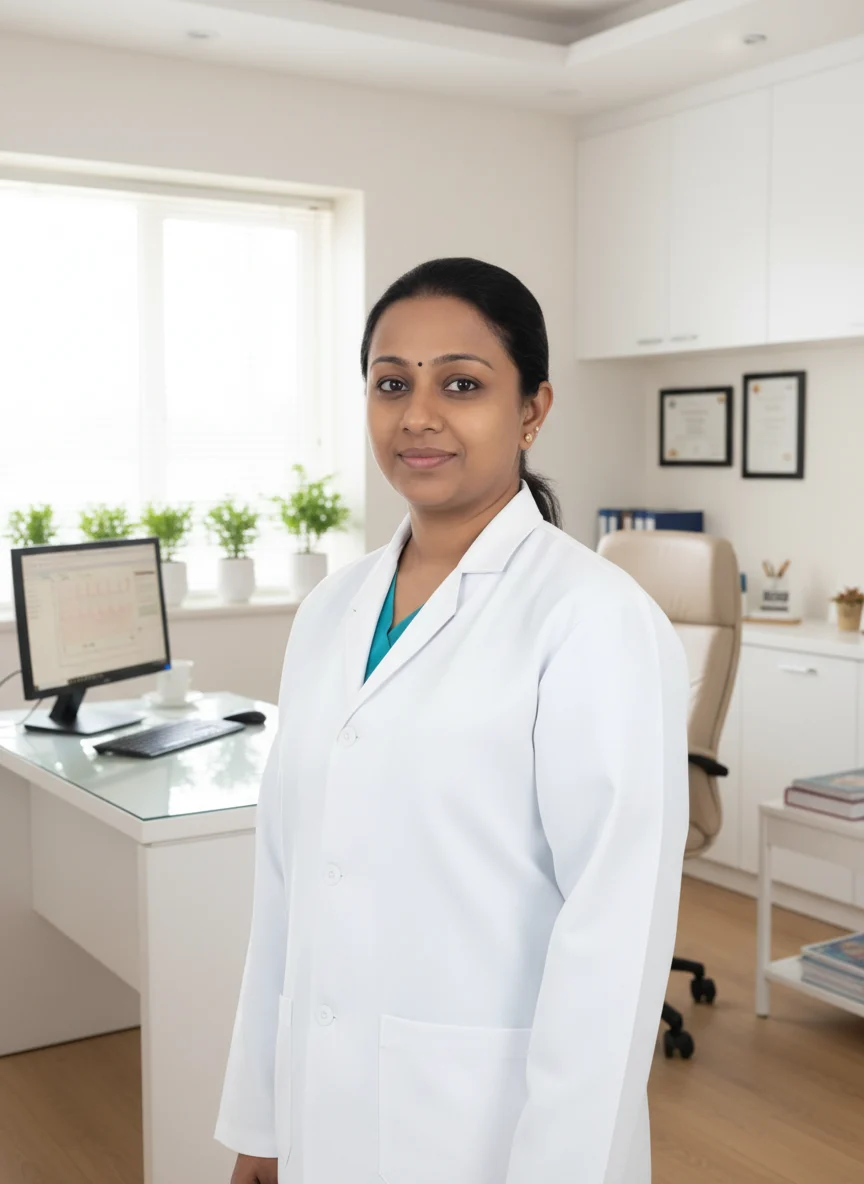 Female psychiatrist consultation